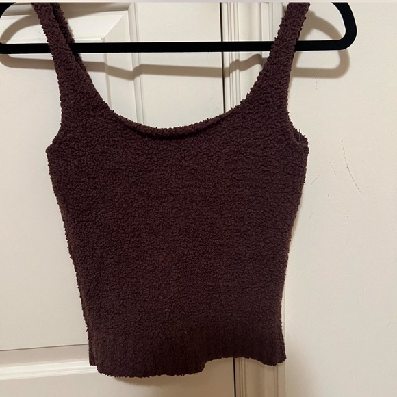 SKIMS Cozy Knit Set in Deep Brown - Picture 2 of 3